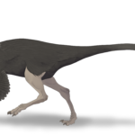 Archaeornithomimus walking