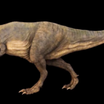 Carcharodontosaurus side view