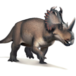 Centrosaurus walking