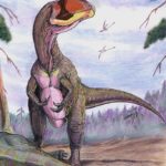 Cryolophosaurus front