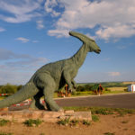 Parasaurolophus standing