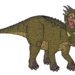 Pentaceratops walking