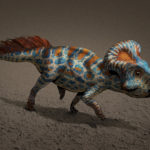 Protoceratops side view scaled