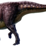 Saurolophus walking