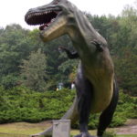 Tarbosaurus at the zoo scaled