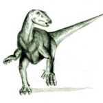 Thescelosaurus running
