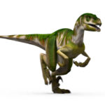 Utahraptor running