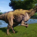 corythosaurus running