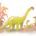 Kotasaurus mom and babies scaled