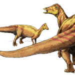 Nipponosaurus mom and baby