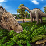 Quaesitosaurus eating